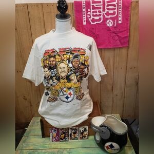 Pittsburgh's  Steelers 1995 Collectors Tee &  Autographed Towel